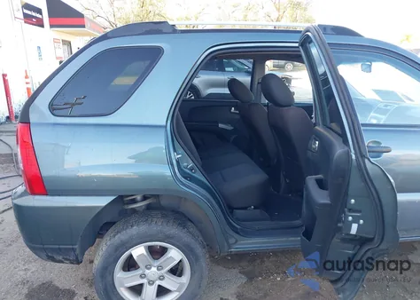 2009 Kia Sportage Lx V6 from USA, damaged, VIN KNDJE723X97585177